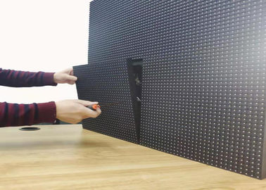 brilho orientado para o serviço dianteiro do RGB da exposição de 1FT * de 1FT P10 SMD 7500 lêndeas