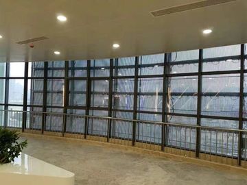 Tela de anúncio impermeável tensão de entrada AC110/220V de P20 da cortina do diodo emissor de luz