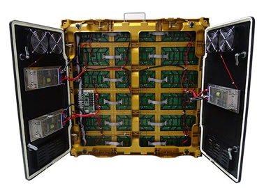 Alta frequência da entrada de poder AC110V/220V alugado exterior da tela do diodo emissor de luz da fase P10