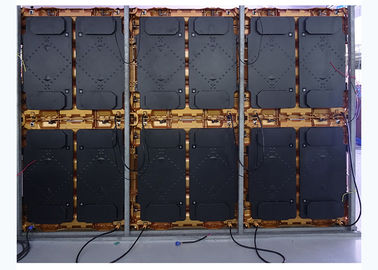 Alta frequência da entrada de poder AC110V/220V alugado exterior da tela do diodo emissor de luz da fase P10