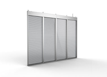 Malha transparente ultra fina SMD 3512 da exposição de diodo emissor de luz P10 com transparência de 80%