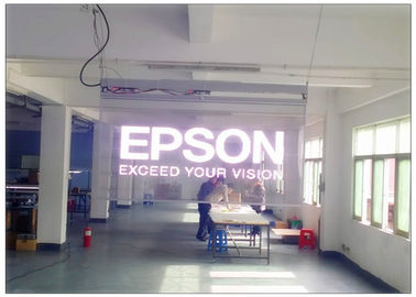 Malha transparente ultra fina SMD 3512 da exposição de diodo emissor de luz P10 com transparência de 80%