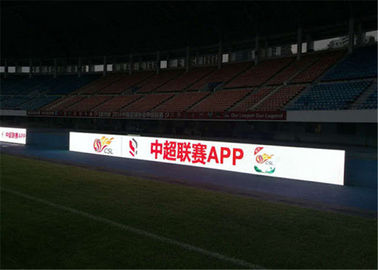 consumo de potência média da exposição de diodo emissor de luz 370W/Sqm do perímetro do estádio do passo do pixel de 6mm