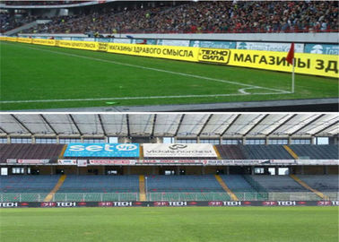 Travamento original do olho do projeto do ângulo de inclinação da exposição de diodo emissor de luz do perímetro do estádio de futebol P10