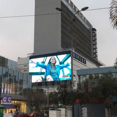 FCC do tamanho do módulo da cor completa 320*160mm de exposição de diodo emissor de luz do brilho alto de P10 HD aprovado