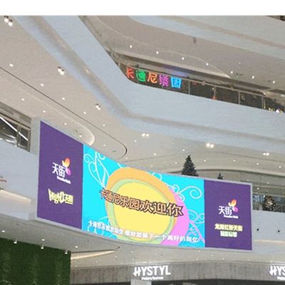 SMD2121 brilho do pixel 1100 cd/㎡ dos pontos/sqm da exposição de diodo emissor de luz 111111 da propaganda da lâmpada P3