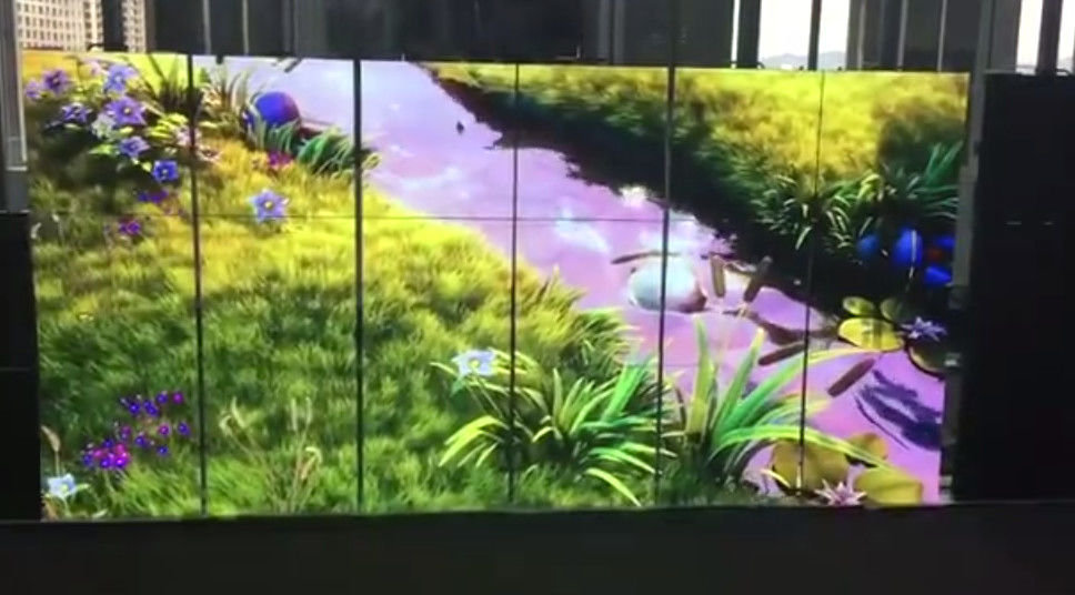 Exposição conduzida HD excelente do efeito P1.667, passo pequeno conduzido do pixel da tela de exposição da parede