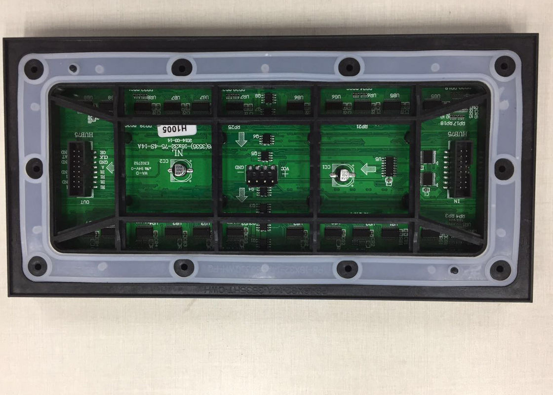CE exterior do tamanho do módulo do módulo 320*160mm da exposição de diodo emissor de luz da cor P8 completa complacente