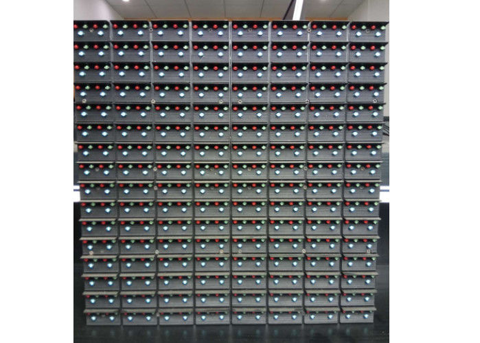Eficiência elevada do tamanho do módulo do módulo 256*256mm da exposição de diodo emissor de luz da cor completa do MERGULHO P16