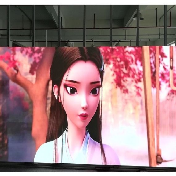 Definição alta pequena de poupança de energia da cor completa de exposição de diodo emissor de luz P1.875 do passo do pixel para o vídeo